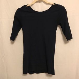 Jcrew boat neck 3/4 sleeve cotton shirts